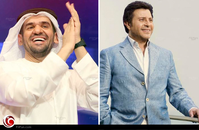 هاني شاكر وحسين الجسمي