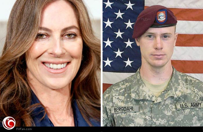 كاثرين بيجلو الحاصلة على أوسكار أفضل مخرجة عن فيلمها &quot;The Hurt Locker&quot; والجندي الأمريكي بو روبرت برغدال