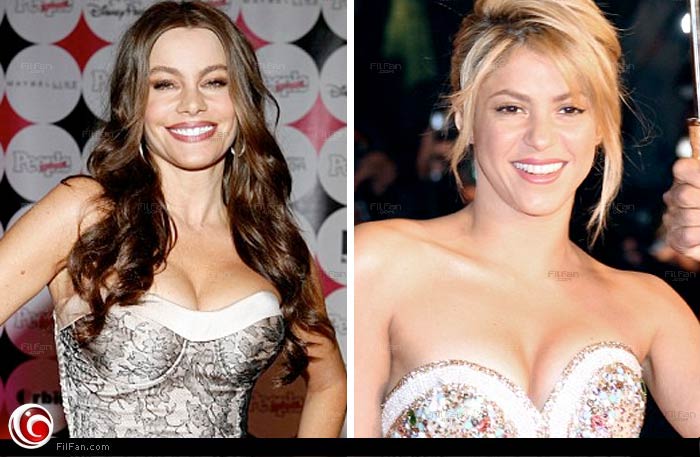 شاكيرا وصوفيا فيرجارا