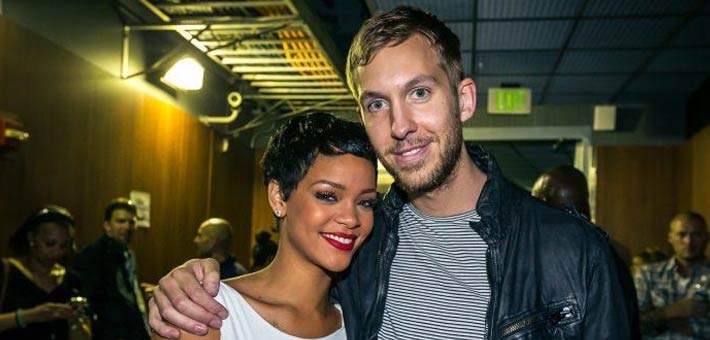 ريانا وكالفين هاريس