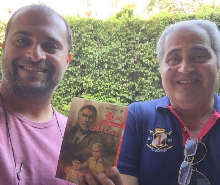 هاني أسامة ونبيل فاروق