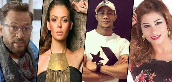 محمد رمضان وماجد المصري وإيمي سالم