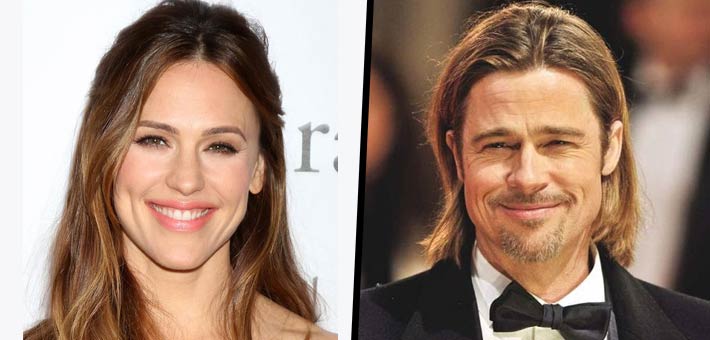 براد بيت وجنيفر جارنر