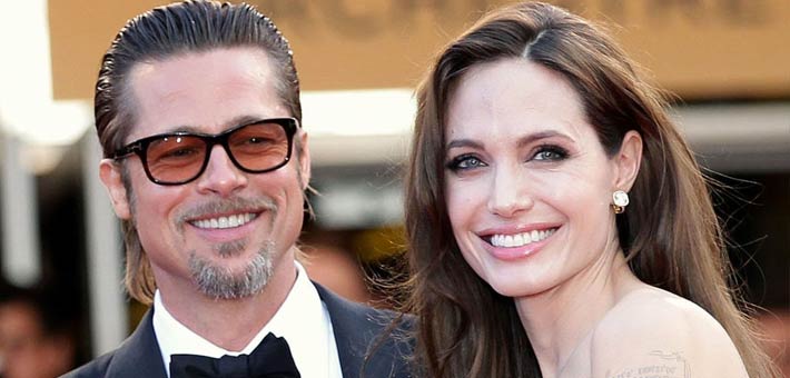 أنجلينا جولي وبراد بيت