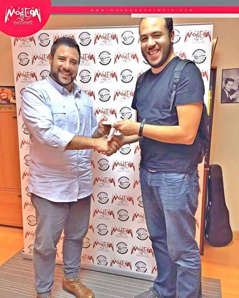 شريف الوسيمي وريتشارد الحاج