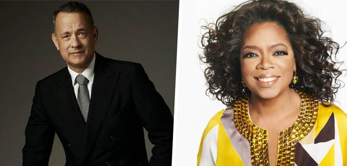 أوبرا وينفري وتوم هانكس