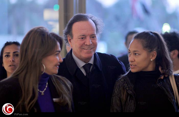 خوليو إجلاسيوس لحظة وصوله مطار القاهرة الدولي