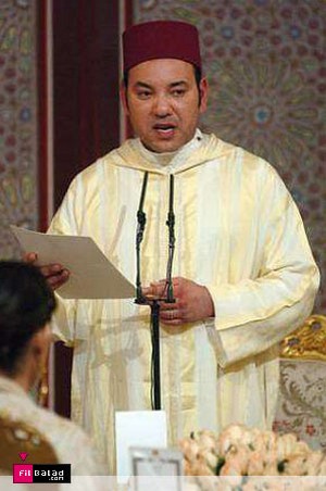 صورة أرشيفية للعاهل المغربي محمد السادس - الصورة من رويترز