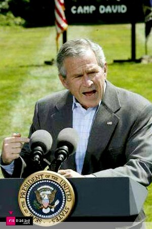 الرئيس الأمريكي جورج بوش