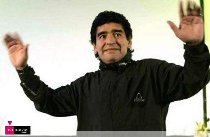 مارادونا يستعيد الذكريات الرائعة في برنامج التليفزيوني.