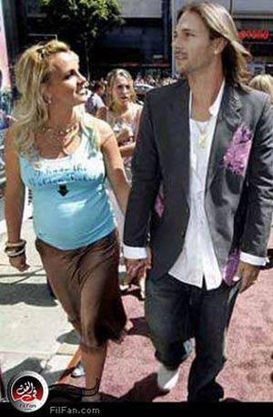 بريتني سبيرز مع طليقها كيفين فدرلين