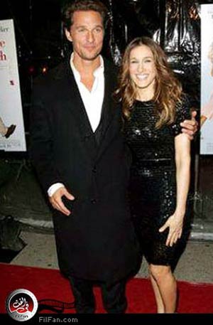 سارة جيسيكا باركر وماثيو ماكونهي في العرض الأول لفيلم Failure To Launch