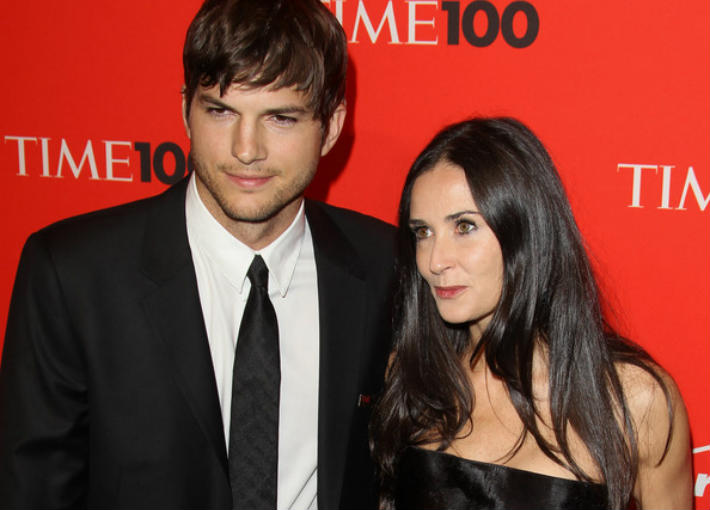 ديمي مور وأشتون كوتشر