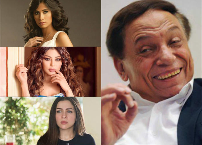 عادل إمام وهيفاء وروبي ومي عز الدين