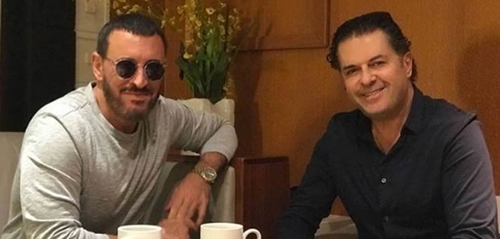 راغب علامة وكاظم الساهر