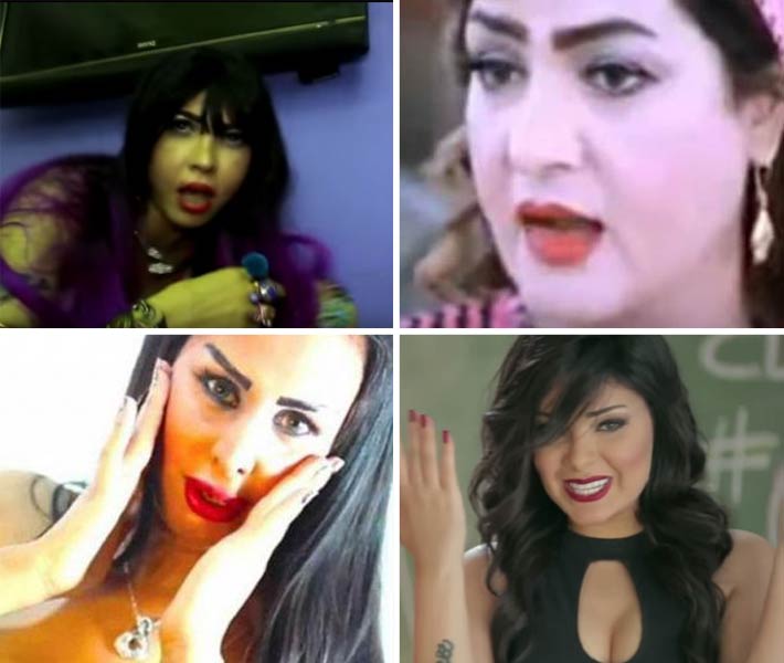 مطربات الأغنيات المثيرة للجدل