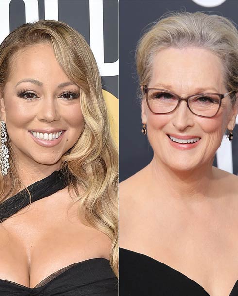 ميريل ستريب وماريا كاري 