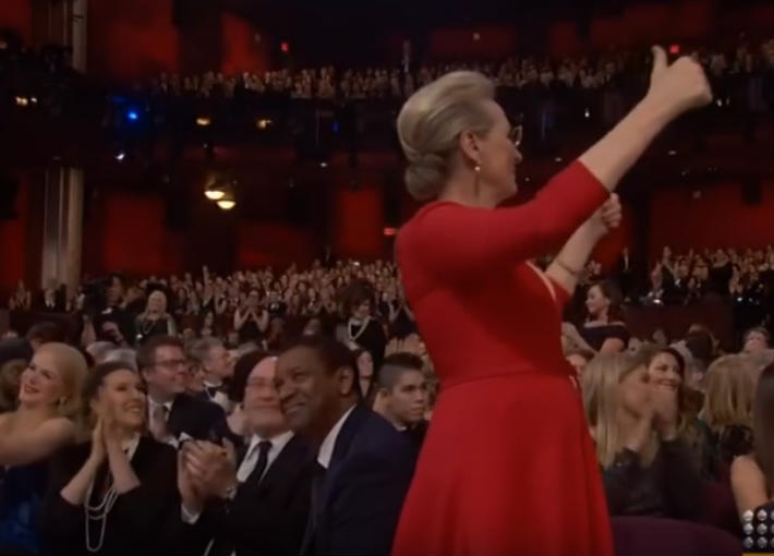 ميريل ستريب سعيدة بخطاب فرانسيس ماكدورماند