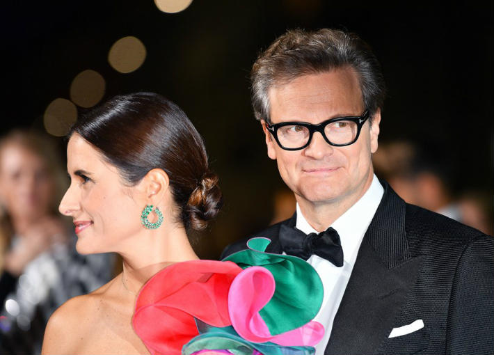 كولين فيرث وزوجته