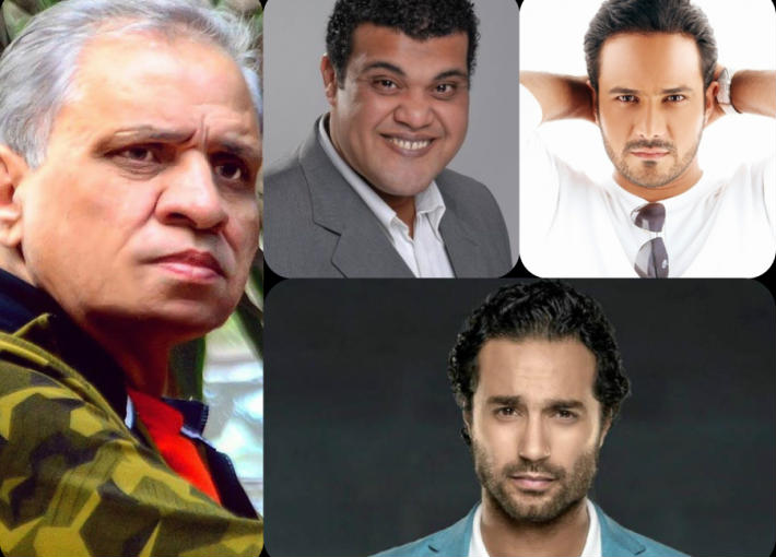 أحمد السبكي وكريم فهمي وأحمد فتحي ومحمد رجب