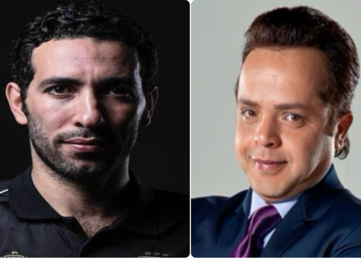 محمد هنيدي ومحمد أبو تريكة