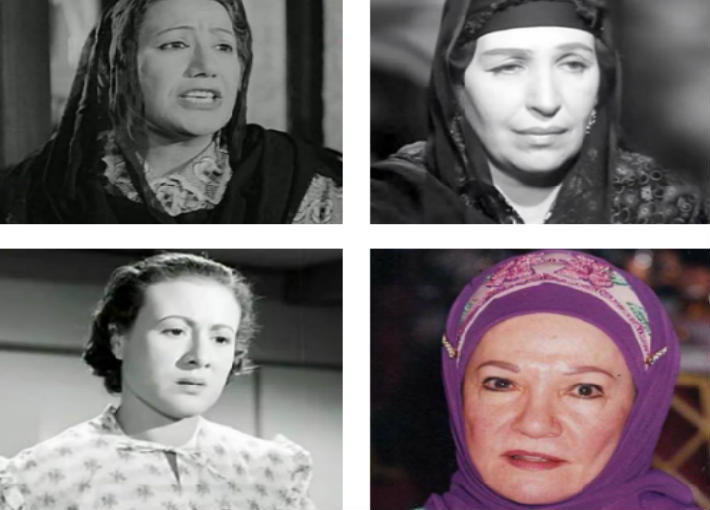 أمينة رزق وفردوس محمد وشادية وعزيزة حلمي 