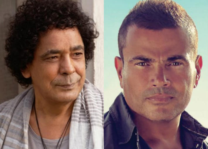 عمرو دياب ومحمد منير