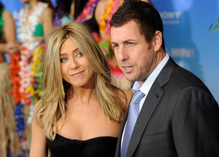 آدم ساندلر وجينيفر أنستون