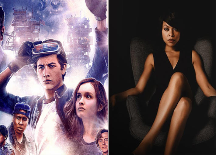 لقطة من Acrimony ولقطة من Ready Player One