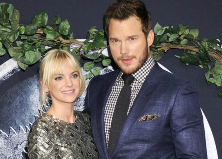 كريس برات وآنا فارس