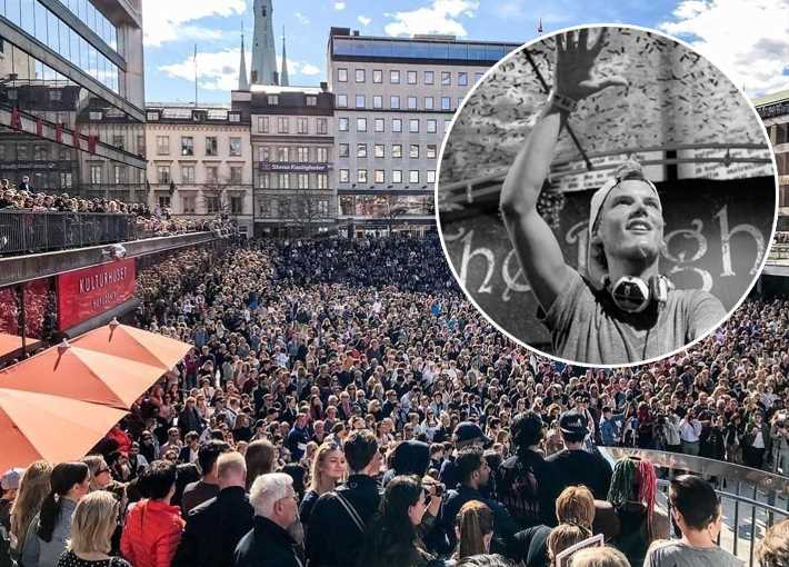 الجمهور السويدي يودع أفيتشي