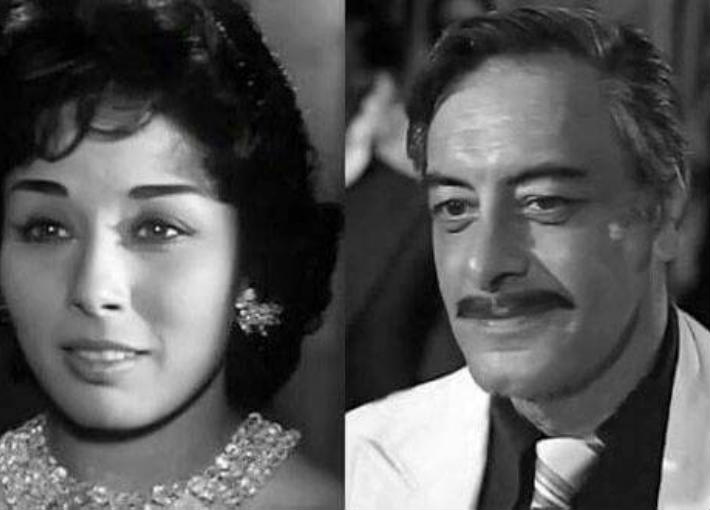 جميل راتب ولبني عبد العزيز