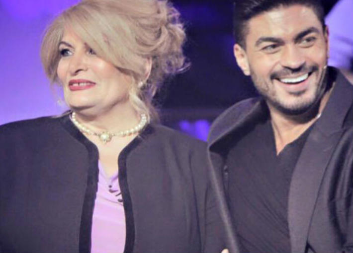 خالد سليم ووالدته