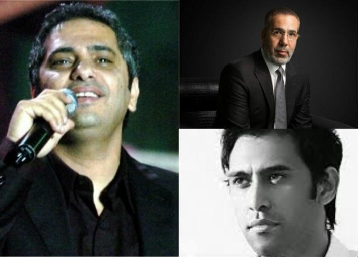 فضل شاكر ومدحت العدل وعمرو مصطفى 