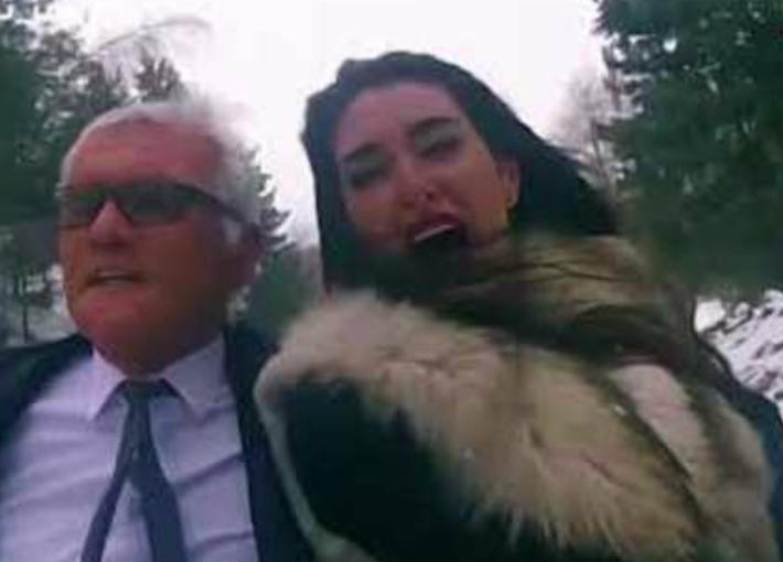 ياسمين صبري ورامز جلال متنكرا في &quot;هيكتور كوبر&quot;