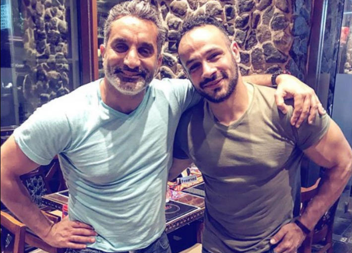 محمد عطية وباسم يوسف