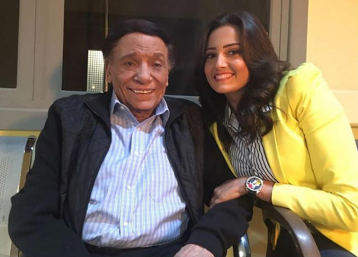 بشرى وعادل إمام