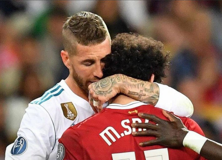 محمد صلاح وسيرجيو راموس