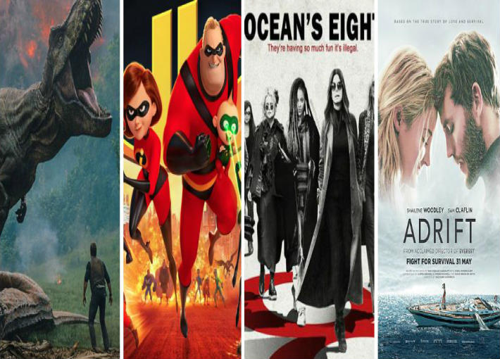 أفلام شهر يونيو في دور العرض العالمية