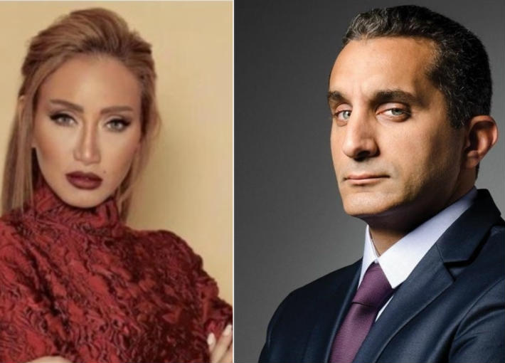 باسم يوسف وريهام سعيد