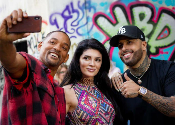 نيكي جيم وإيرا ستيرفي وويل سميث