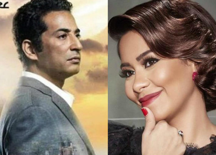 شيرين عبد الوهاب وعمرو سعد
