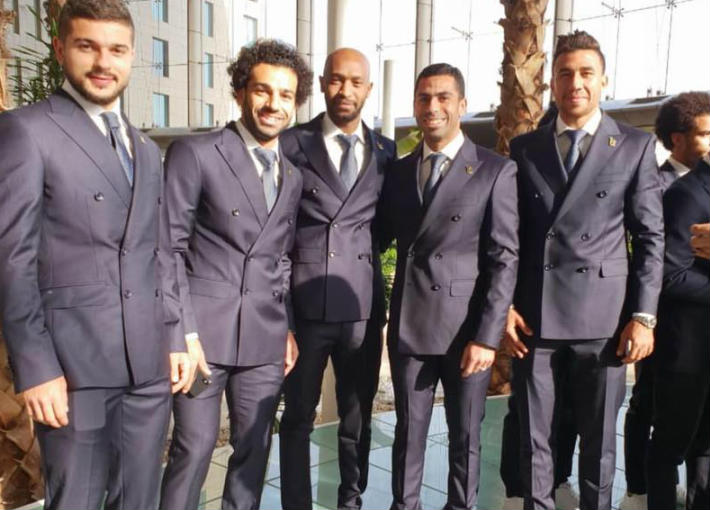 لاعبو منتخب مصر في روسيا
