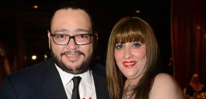 أحمد رزق وزوجته أحلام