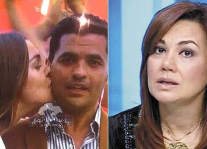 بثينة كامل تعلق على قبلة المشجعة للمراسل المصري