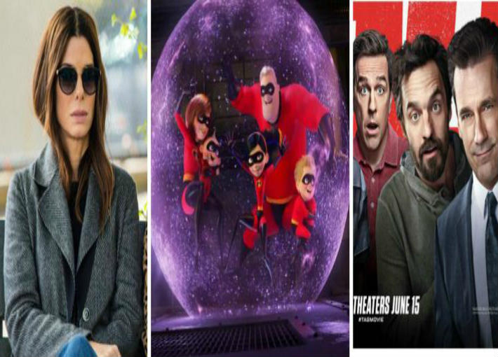 الأفلام المتصدرة لإيرادات الأسبوع الثالث من يونيو