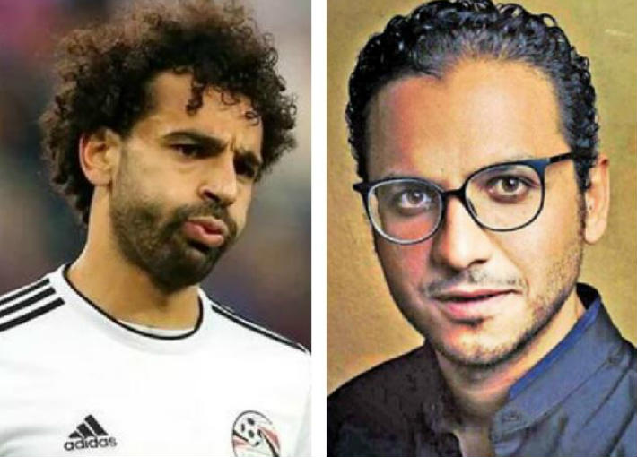 بيتر ميمي ومحمد صلاح 
