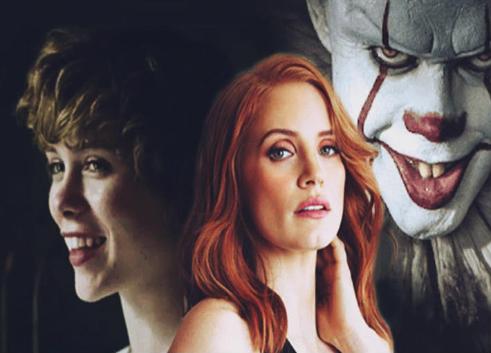 جيسيكا شاستين في صورة من تصميم Screen Geek