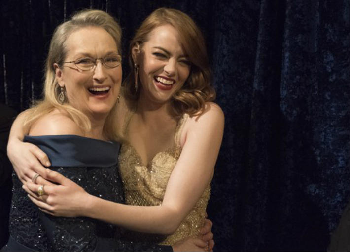 إيما ستون وميريل ستريب