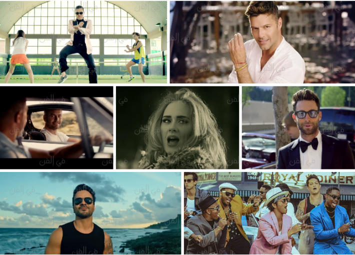 نجوم تخطت أغنياتهم حاجز المليار مشاهدة